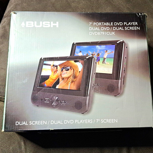 Bush dual screen portable dvd - bush,