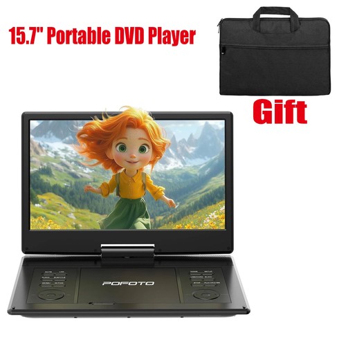 Portable dvd player with - portable,