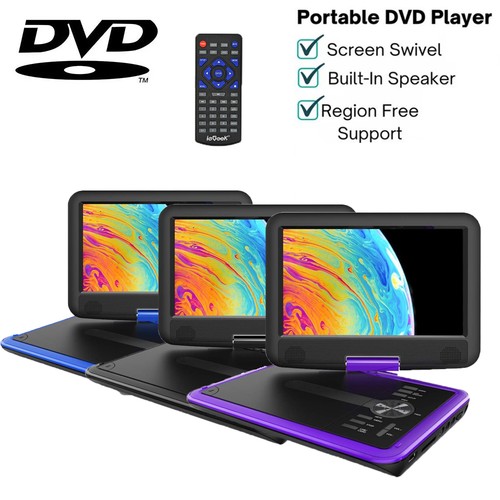 Portable lcd dvd player - 16:9,