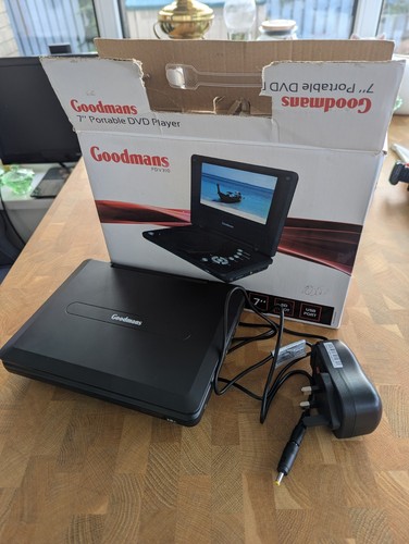 Goodmans pdv310 portable - goodmans, 7"