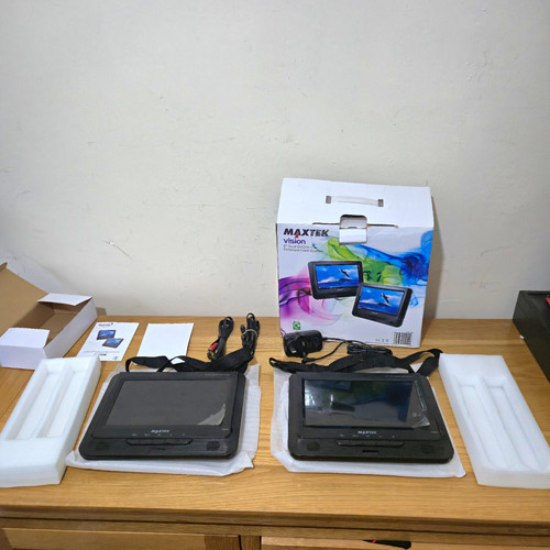 Maxtek 9in dual screen - maxtek,