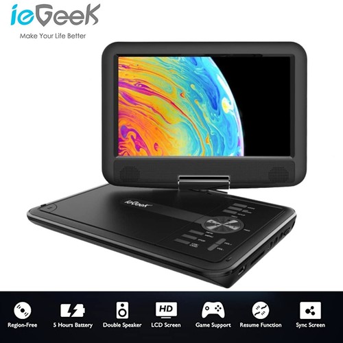 Iegeek portable dvd - 11.5",